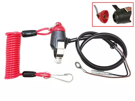 Sno-X Magnetisk nödstopp (Öppen) - Nödstopp och säkerhetsbrytare - D528710 - 1