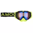 AMOQ Aster Skoterglasögon Svart-HiVis Blue Mirror - Goggles och Linser - 46140 - 1