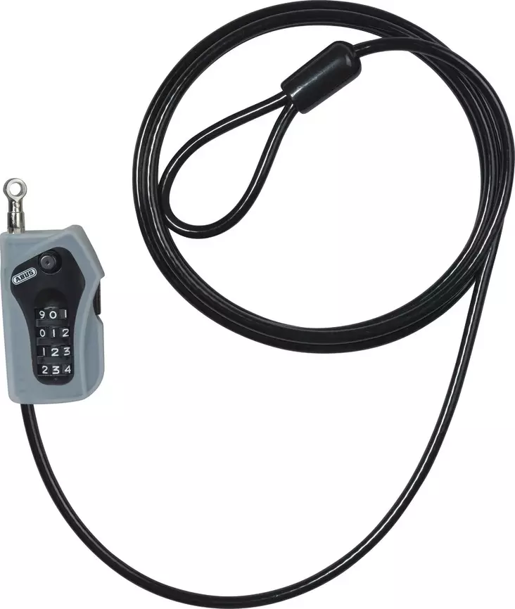 ABUS Låswire Combiloop 205/200 Svart 200 cm - Lås och säkerhet - D252240 - 1