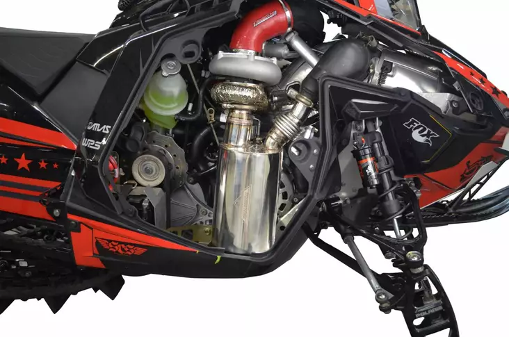 SPI Lightweight Ljuddämpare Stainless Polaris Matryx Boost 2022- - Ljuddämpare - D400790 - 1