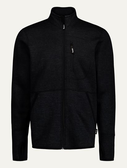 SVALA Merino Fleece Mid-layer jacket black - Underställ och strumpor - D463060 - 1