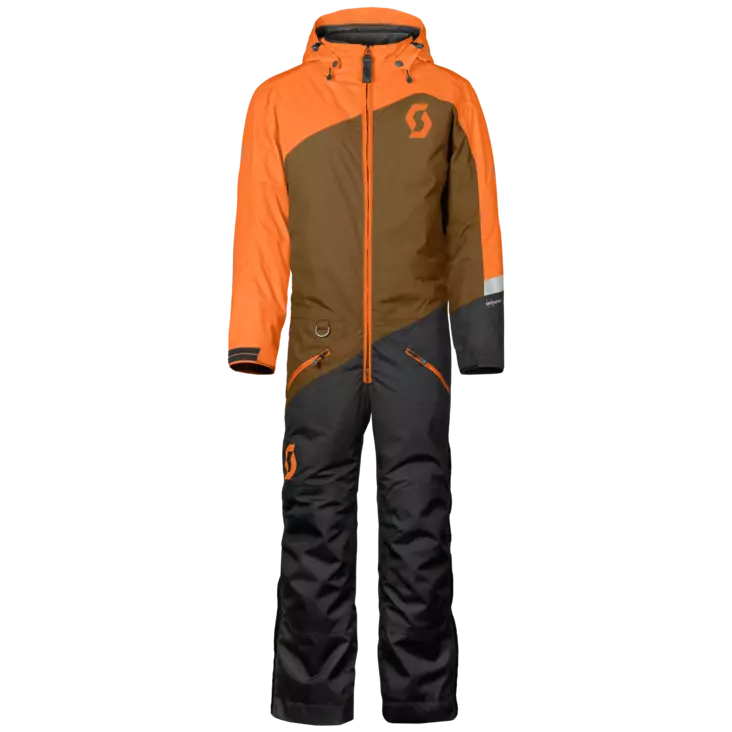 SCOTT MONOSUIT DS DRYO JUNIOR BRUN/ORANGE - Skoteroveraller - 51550 - 1