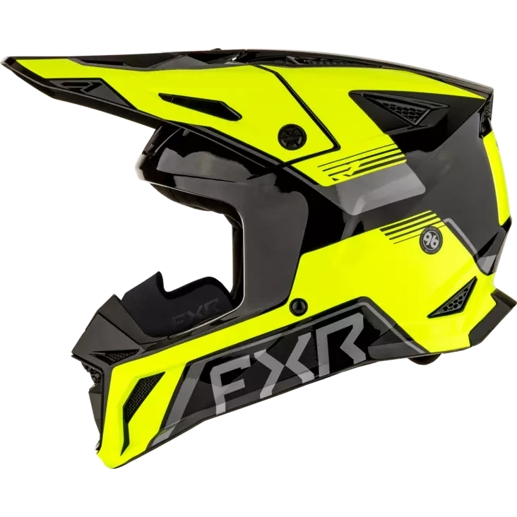 FXR Youth Apex Hjälm - HiVis - Skoterkläder barn - 61210 - 1