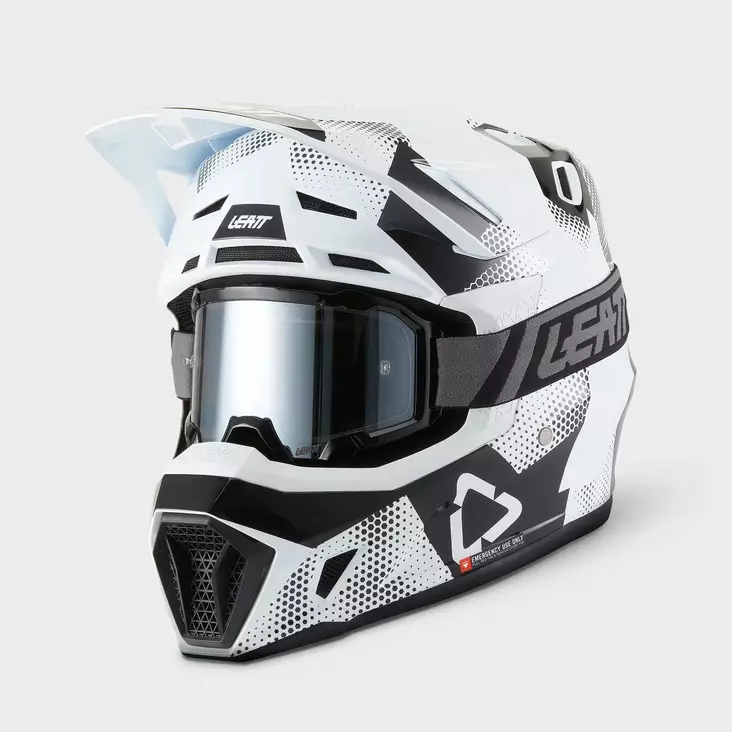 Leatt Hjälm Kit Moto 7.5 Camo Svart/Vit - Skoterhjälmar - D535540 - 1