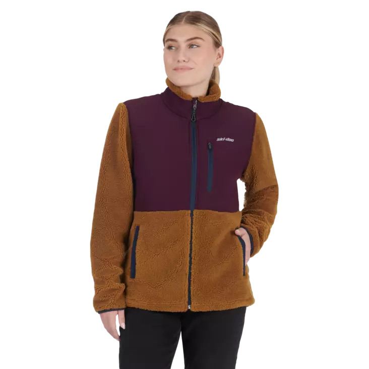 SKI-DOO TEDDY FLEECE JACKA DAM - Skoterkläder - 45570 - 1