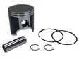 Sno-X Kolv komplett Rotax 593 H.O (2-Kolvringar) - Kolvar och kolvringar - D63391 - 1