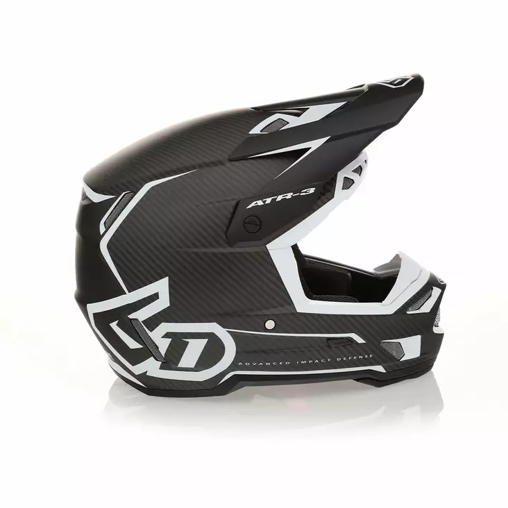 6D Helmet ATR-3 Nova Matte White FIM - Skoterhjälmar - D527521 - 1