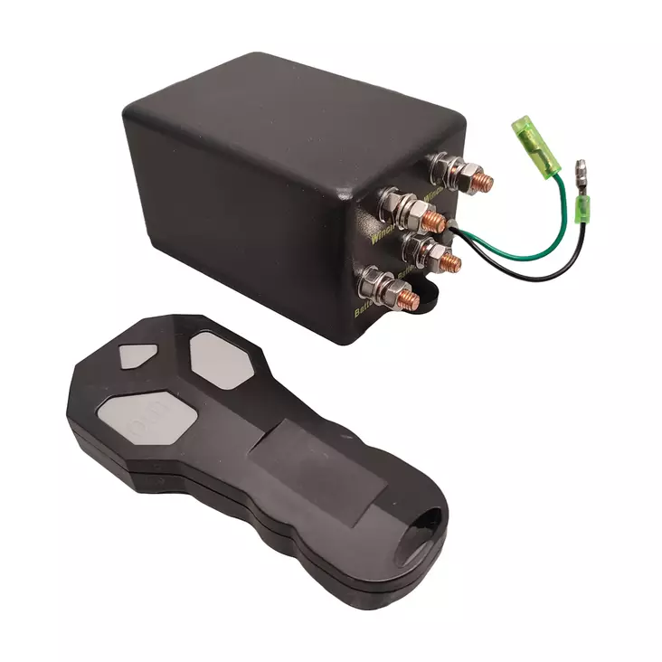 Bronco Vinschrelä/fjärrkontrollsats Gen. II äldre modell m. kablar (77-14000) - Tillbehör vinsch - D44661 - 1