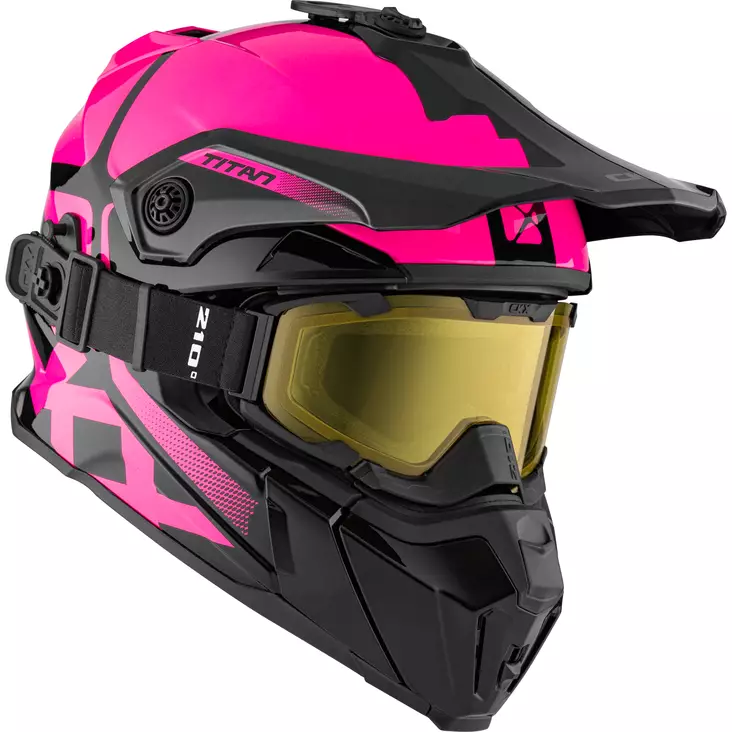 CKX Hjälm + Goggles TITAN Polar Pink - Skoterhjälmar - D387791 - 1