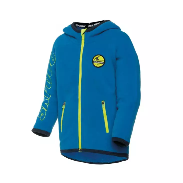 SKI-DOO ZIP-HOODIE FLEECE KIDS BLÅ - Snöskoter | Personlig utrustning - 46971 - 1