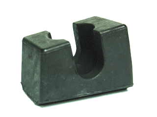 Sno-X Gummistopp skida Ski-Doo - Tillbehör skidor - D62981 - 1