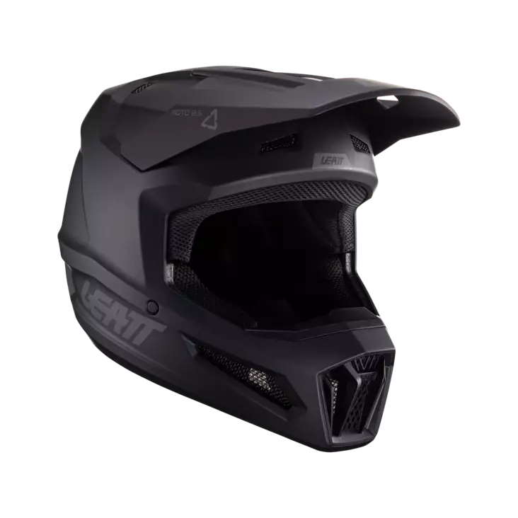 Leatt Helmet Moto 2.5 V24 Stealth - Skoterhjälmar - D444671 - 1