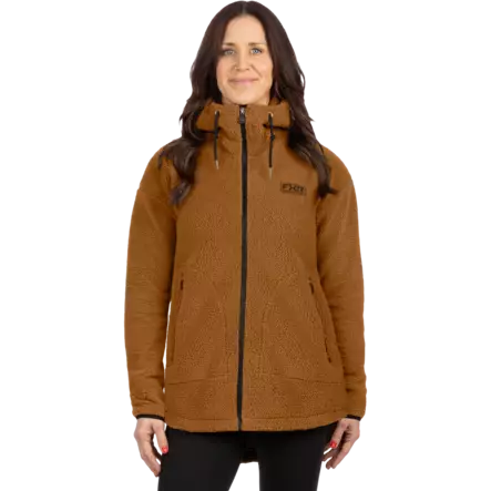 FXR Women's Sapphire Sherpa Jacket - Umber - Tröjor och hoodies - 61162 - 1