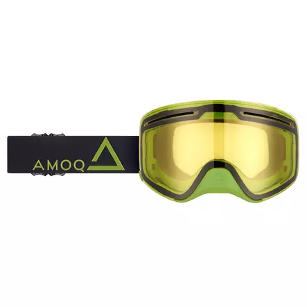 AMOQ Vision Vent+ Magnetic Goggles Black-Military Green - Yellow - Goggles och Linser - 51432 - 1