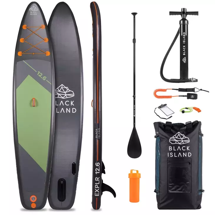 Black Island EXPLR SUP 12'6 paket - SUP-brädor - 37212 - 1