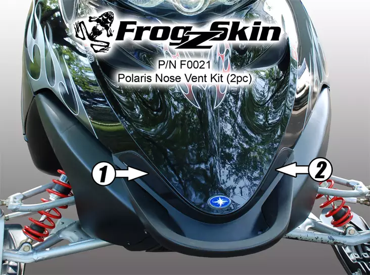 Frogzskin Ventilationskit Polaris IQ 2st - Ventilationskit - D60782 - 1