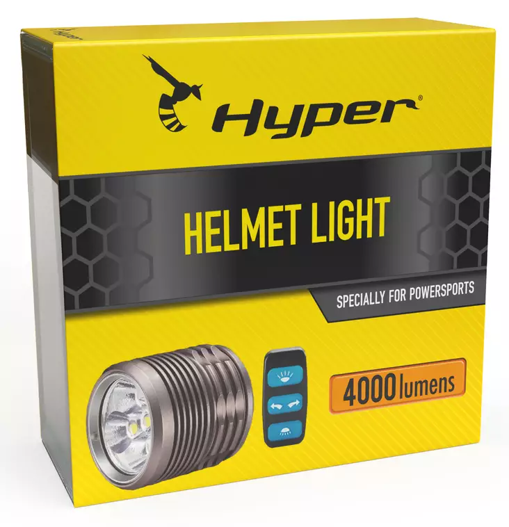 Hyper 4000 Hjälmlampa - Hjälmtillbehör - D137142 - 1