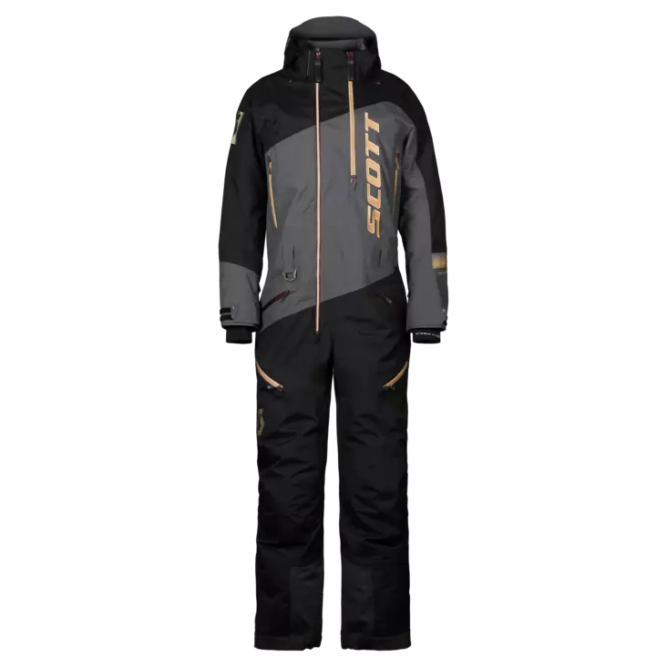 SCOTT DS SHELL DRYO MONOSUIT DAM GRÅ/SVART - Skoteroveraller - 45202 - 1