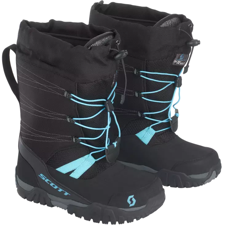 SCOTT R/T SMB SKOTERKÄNGOR DAM SVART/TURKOS - Skoterskor - 45152 - 1