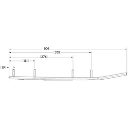 Sno-X Ripper Four Styrstål 4" Hårdmetall - Styrstål - D62762 - 1