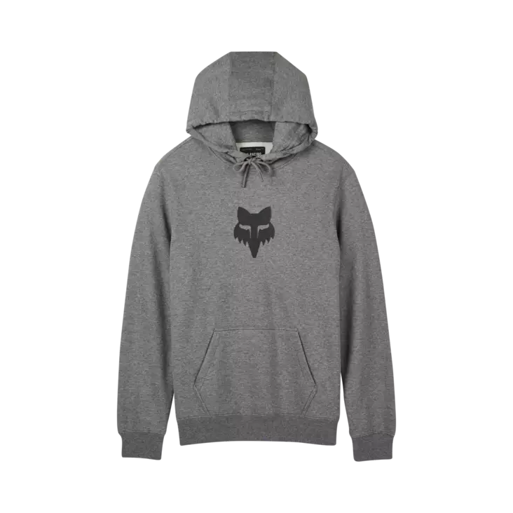 FOX Head Pullover Hoodie Grå Herr - Tröjor - 59192 - 1