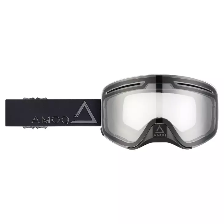 AMOQ Vision Vent+ Magnetic Skoterglasögon Blackout - Smoke - Goggles och Linser - 46142 - 1