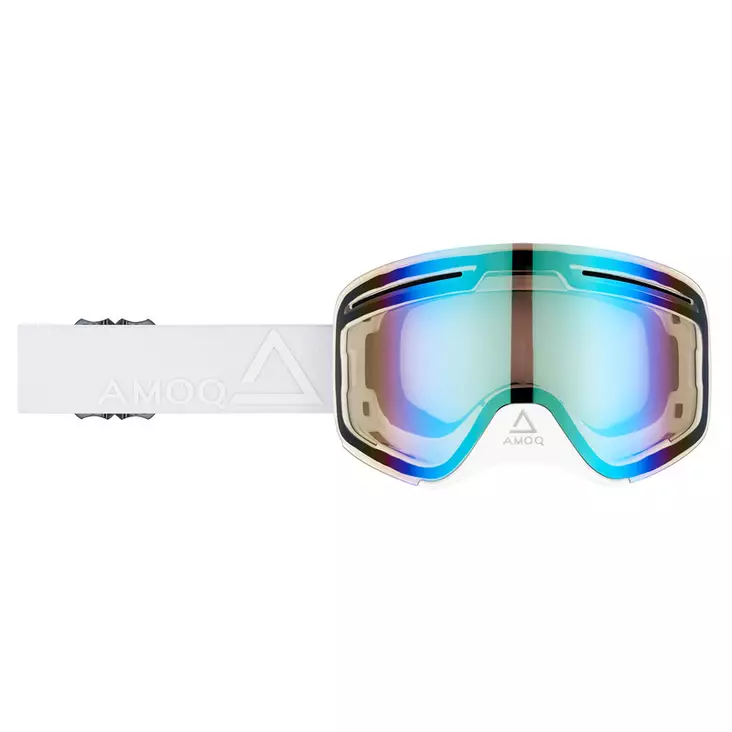 AMOQ Vision Vent+ Magnetic Skoterglasögon Whiteout - Gold Mirror - Goggles och Linser - 40302 - 1
