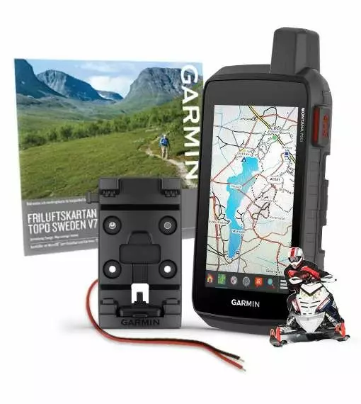 GARMIN SKOTERPAKET MONTANA 750i - TOPO V7 - GPS och navigation - 51822 - 1