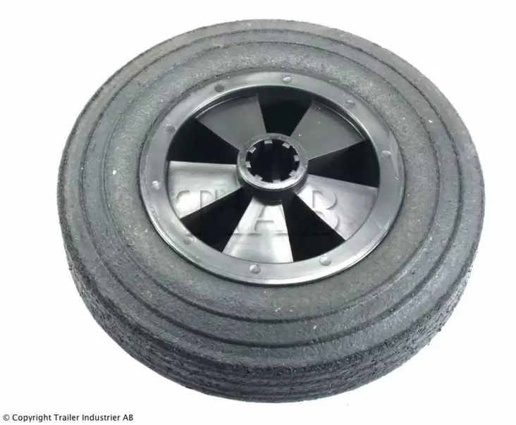 HJUL 200 X 50 MASSIV PLASTFÄLG - Hjul/Fälg - 10932 - 1
