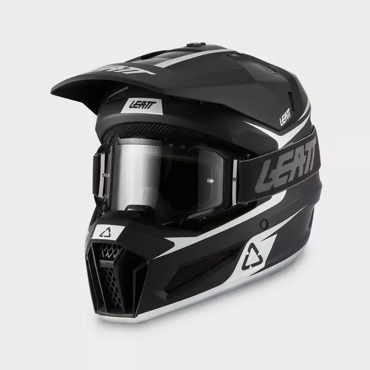 Leatt Hjälm Kit Moto 3.5 Svart - Skoterhjälmar - D535542 - 1