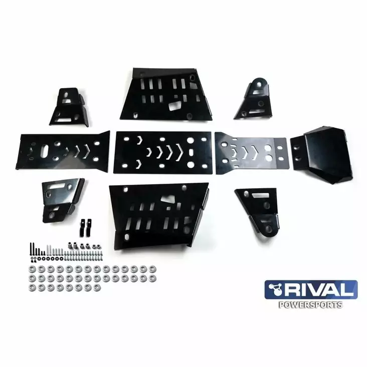 Rival Bukplåt plast 8mm Loncin Xwolf 1000 MUD 2025- - Ram och chassi - D544382 - 1