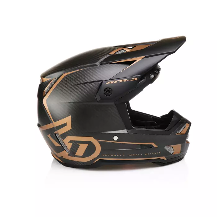 6D Helmet ATR-3 Nova Matte Bronze FIM - Skoterhjälmar - D527523 - 1