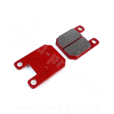 Bromskloss, Fram / Bak - Bromsbelägg - D156983 - 1