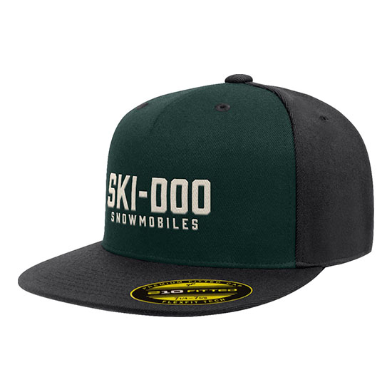 SKI-DOO FLAT BRIM KEPS UNISEX ONESIZE GRÖN/SVART - Mössor och kepsar - 45013 - 1