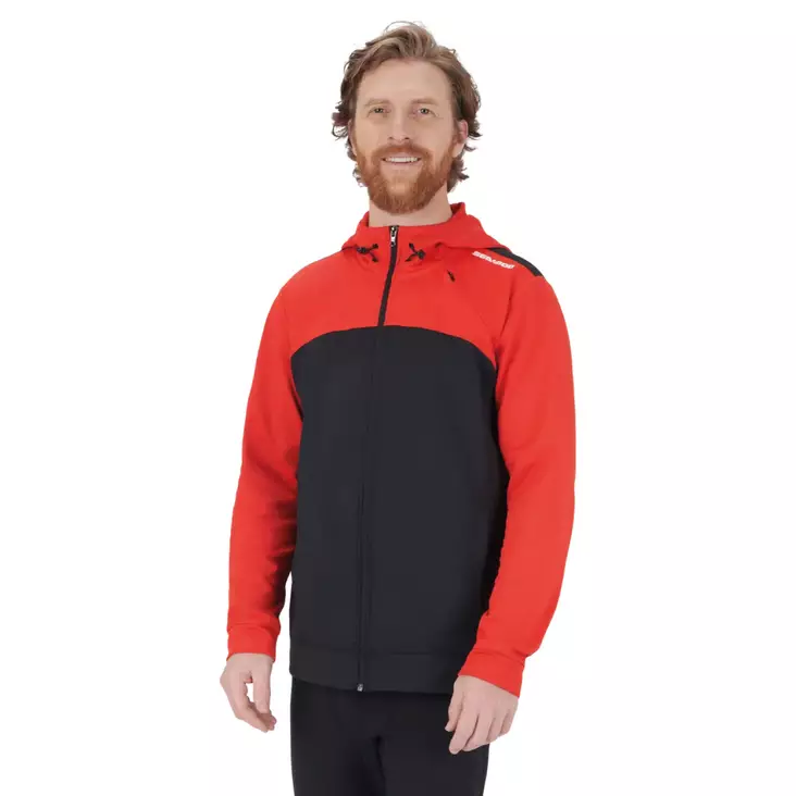 SEA-DOO SUNSET TECH ZIP-UP JACKA HERR RÖD/SVART - Kläder - 49143 - 1
