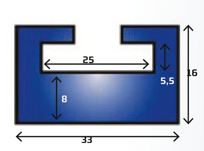 Sno-X Slides Yamaha 132cm Grafit - Slides - D61083 - 1