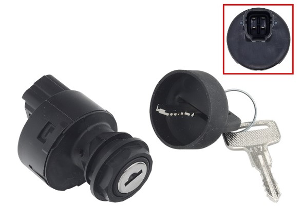 Sno-X Tändningslås Arctic Cat 6000/8000, Yamaha 600/800 - Startmotor - D432443 - 1