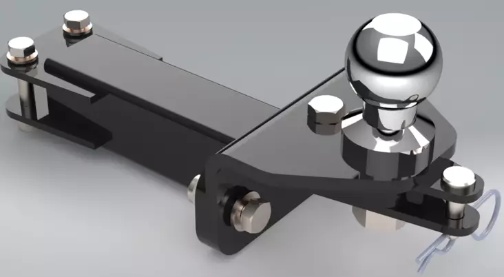 Bronco förlängningsats dragkrok Honda - Vagnar - D502643 - 1