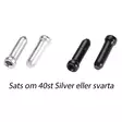 Ändstopp till wire, svart - Tillbehör - 34804 - 1