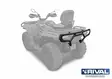 Rival Bakstötfångare Stål Loncin Xwolf 700S/700L 2023- - Stötdämpare bak - D544384 - 3