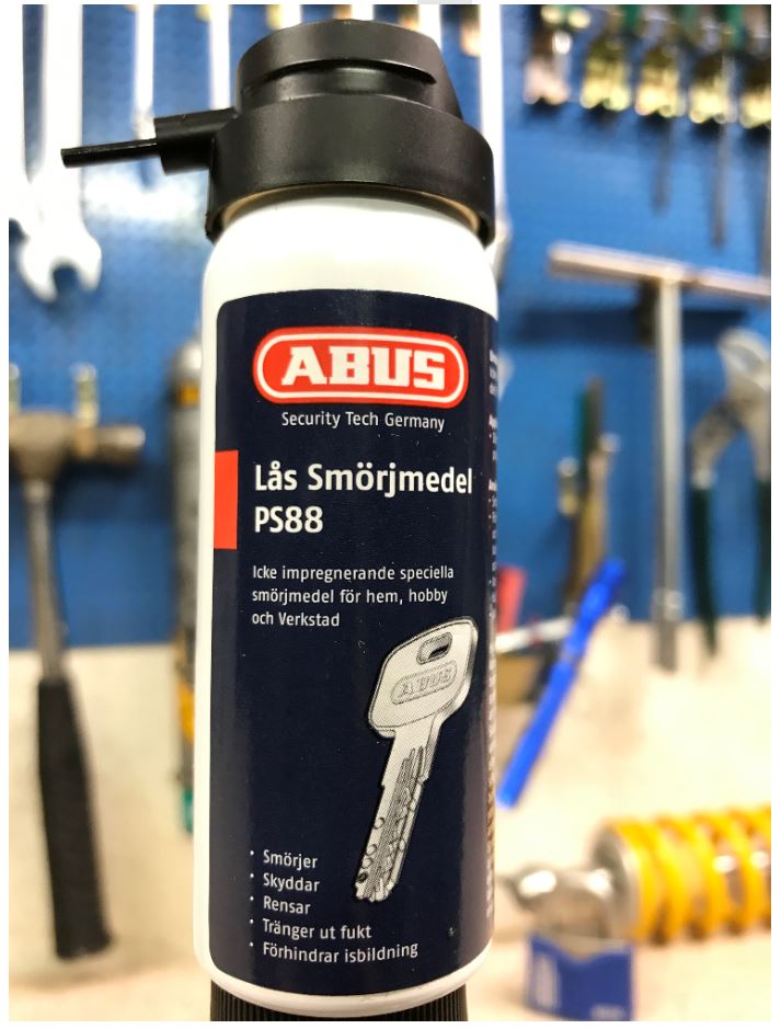 ABUS Låsspray 50 ml Swedish text - Lås och säkerhet - D251794 - 1