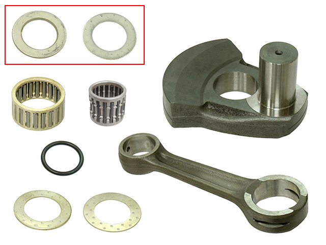 Sno-X Vevaxelhalva ink. Vevstake Polaris MAG - Framvagnsdelar - D96004 - 1