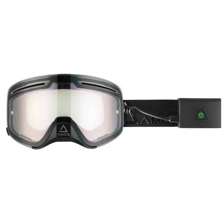AMOQ Vision Vent+ Magnetic Skoterglasögon HEATED Blackout - Clear - Goggles och Linser - 42944 - 1