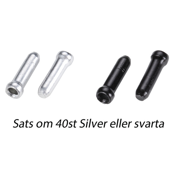 Ändstopp till wire, svart - Tillbehör - 34804 - 1