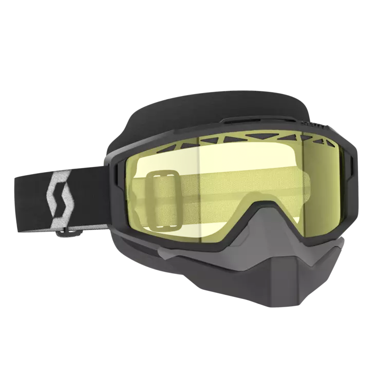 SCOTT SPLIT OTG SNOW CROSS GOGGLE SVART/VIT/GUL - Goggles och Linser - 51174 - 1