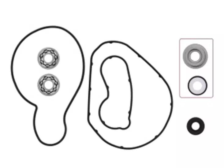 Sno-X Reparationssats vattenpump, Yamaha 4T - Förgasarflänsar - D503954 - 1