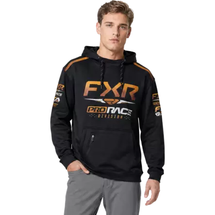FXR Men's Race Division Tech Pullover Hoodie - Black/Kash - Tröjor och hoodies - 61125 - 1