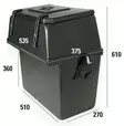 Sno-X Transportbox Lynx/Ski-Doo - Packväskor och transport - D64435 - 1