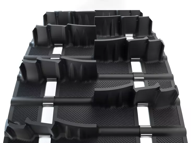 Camso drivmatta Peak MD 2.5 38x414 2,86 64mm (center fönster, Polaris) - Drivmattor - D84755 - 1