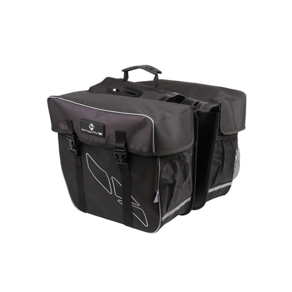 Sidoväskor Dubbel 30 l,Svart/Grå - Sadlar och sadelväskor - 46275 - 1